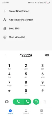Telenor balance save ussd