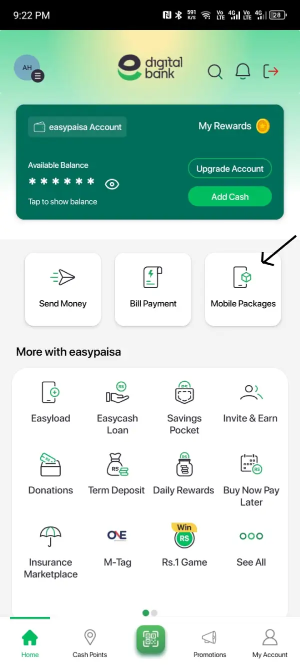 Activate Telenor SMS Package Through Easypaisa App 2025