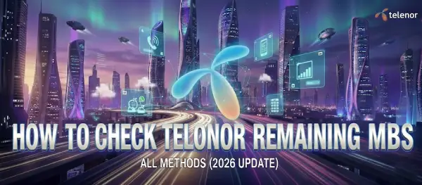 Check Telenor Remaining MBs 2026